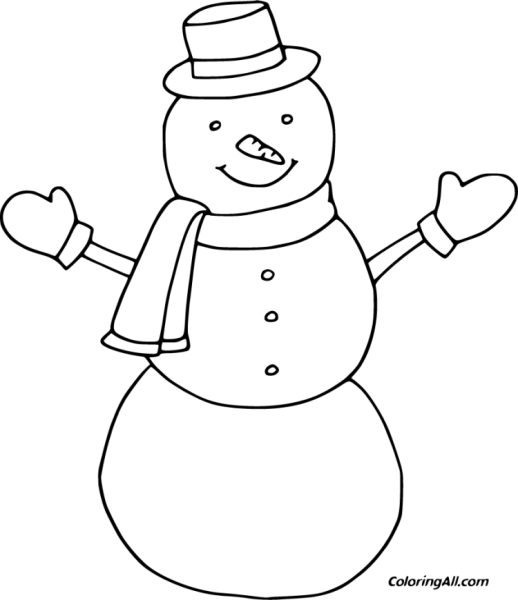 Мальчик лепит снеговика