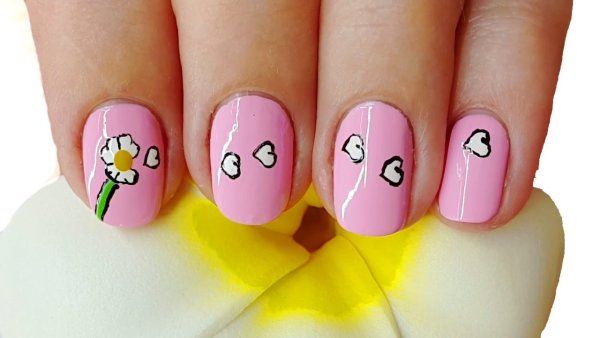 Лёгкий маникюр для подростков