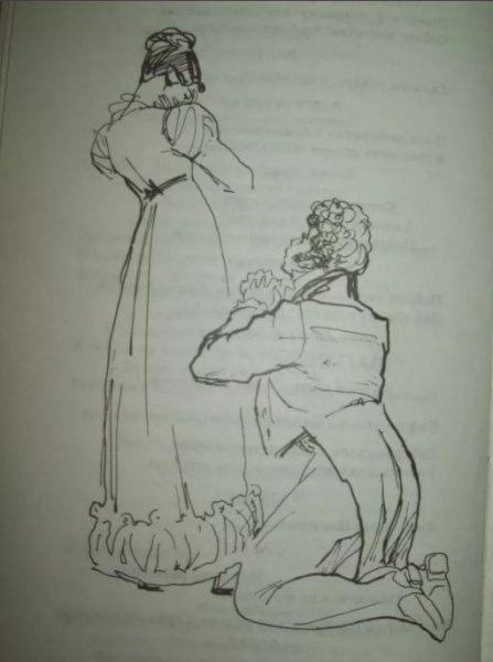 Софья из горе от ума рисунок