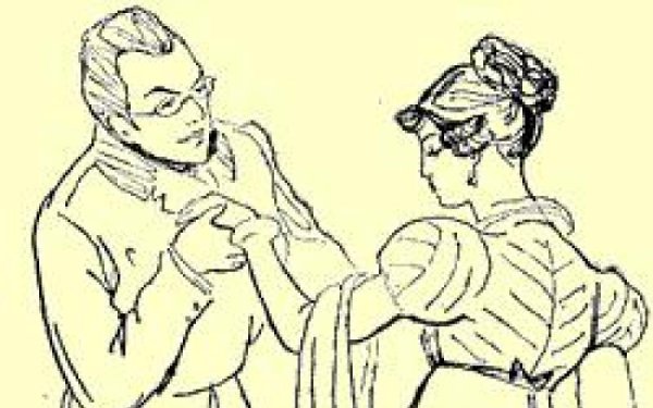 Горе от ума Чацкий карандашом