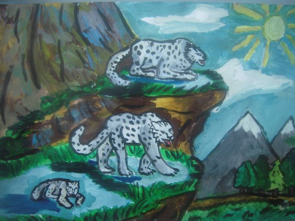 Мцыри бой с Барсом