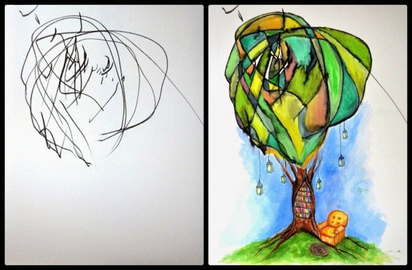 Рисование каракули