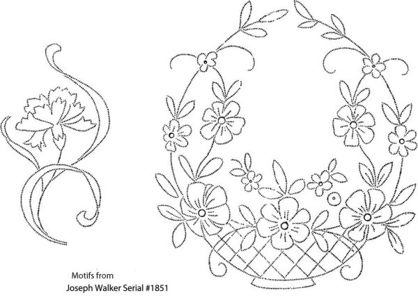 Микровышивка гладью схемы