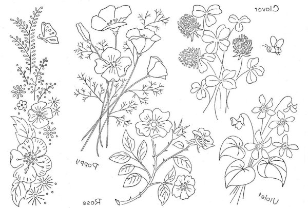 Вышивка гладью для начинающих