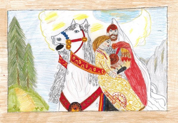 Рисунок к опере Руслан и Людмила