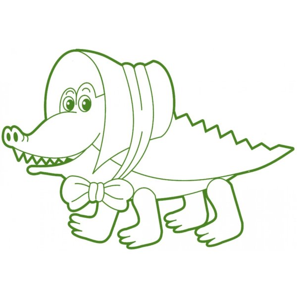 Иллюстрация к сказке Чебурашка и крокодил Гена 2 класс