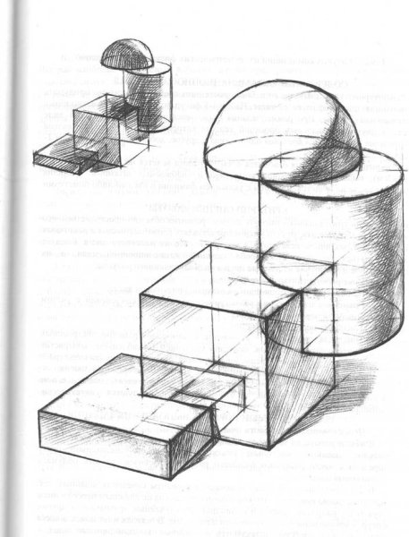 Композиция из геометрических тел