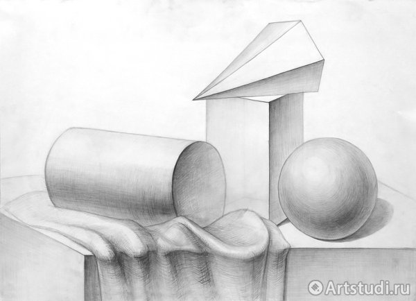 Зарисовки геометрических фигур