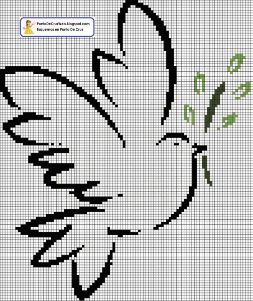 Схемы для вышивки крестиком простые для детей