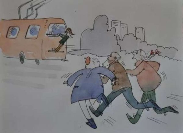 Иллюстрация к сказке о потерянном времени