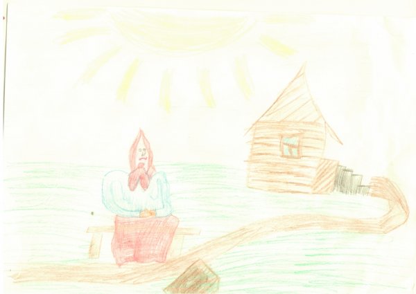 Сказка о рыбаке и рыбке мультфильм 1950