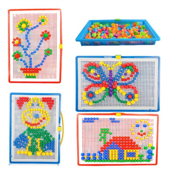 Узоры из мозаики для детей