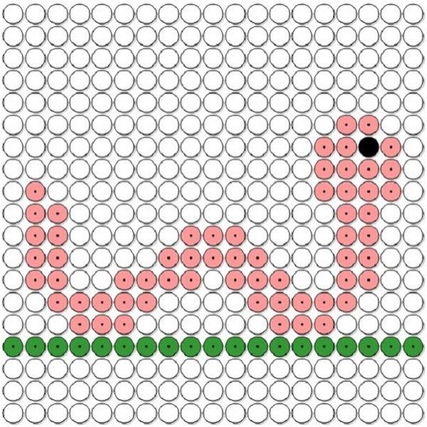 Схемы рисунков для мозаики
