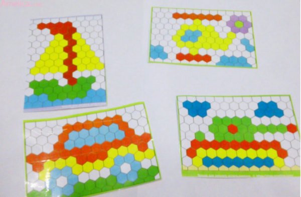 Задания для мозаики