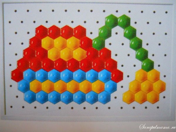 Схемы для мозаики детской