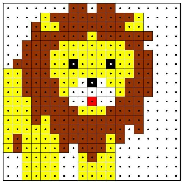 Схемы для термомозаики для детей