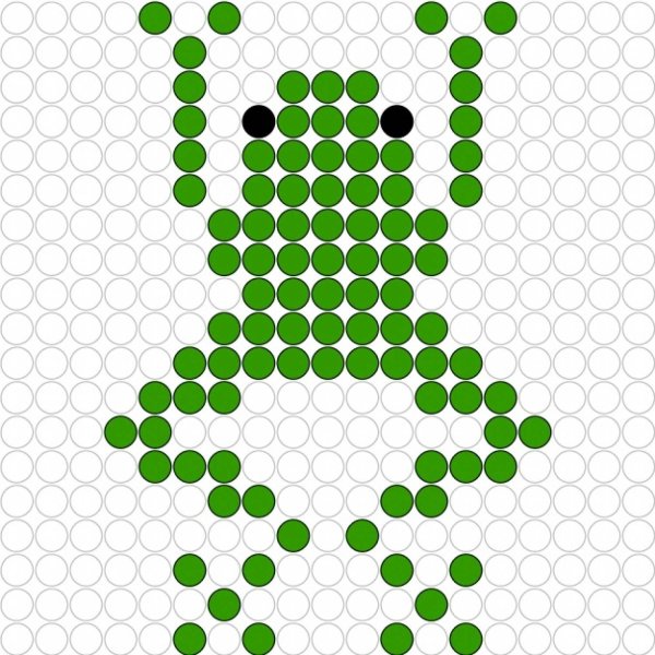 Схемки для бисероплетения лягушка