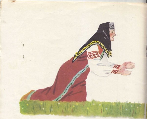 Кукла оберег Крупеничка рисунок