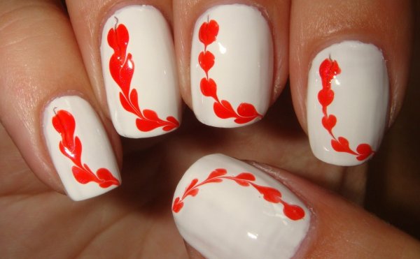 Маникюр схемы рисунков