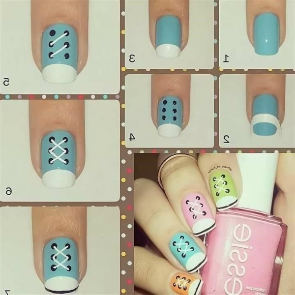 Узоры на ногтях для начинающих