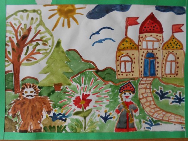 Аленький цветочек раскраска Шарль Перро