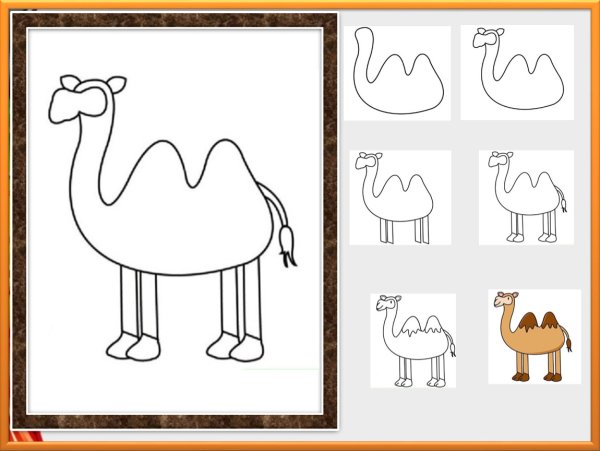 Нарисовать верблюда