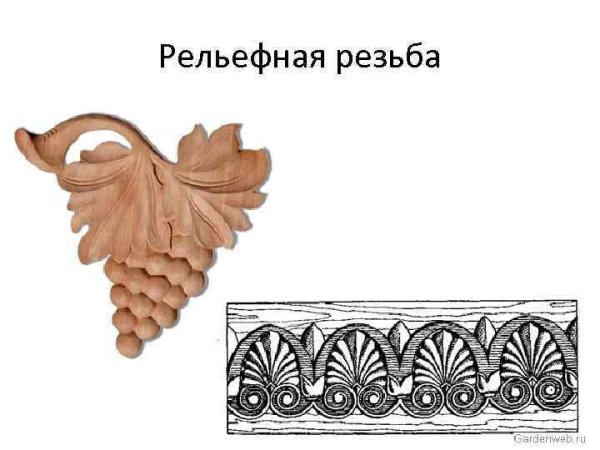 Орнаменты для контурной резьбы по дереву
