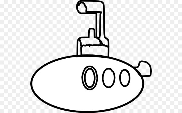 Подводная лодка раскраска для малышей