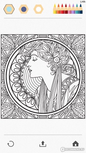 Черно белые рисунки в стиле Модерн