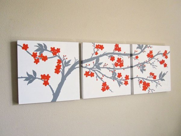 Панно триптих своими руками