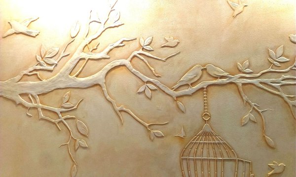 Панно из подручных материалов