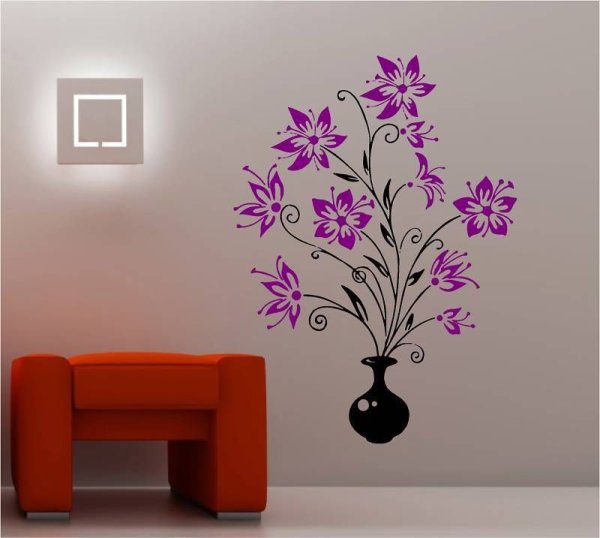 Наклейки на стену