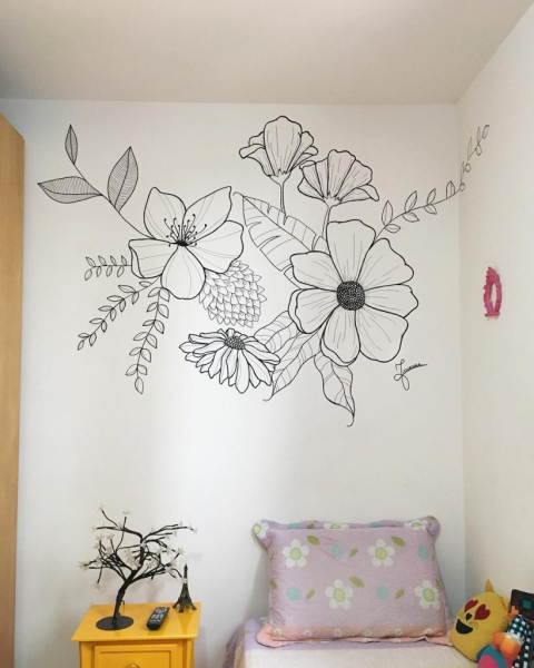 Рисунки на стену