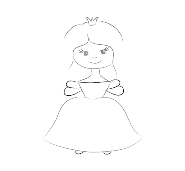 Раскраски для девочек простые