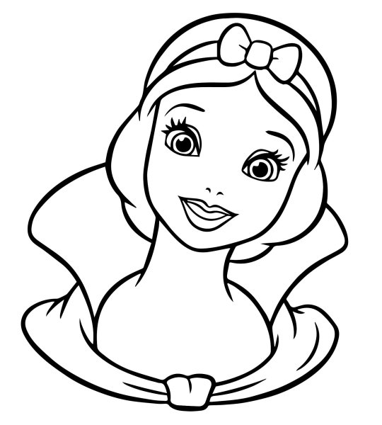 Поэтапное рисование принцессы