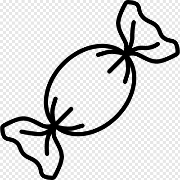 Силуэт конфеты для детей