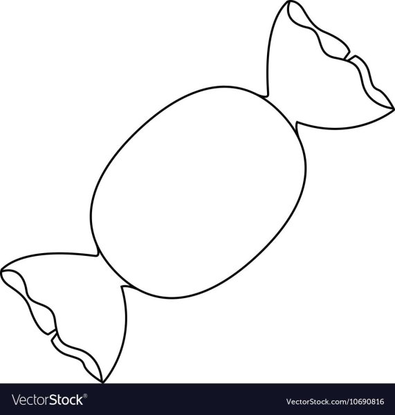 Раскраска конфеты