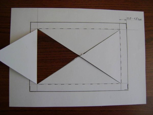 Рамка паспарту для рисунка