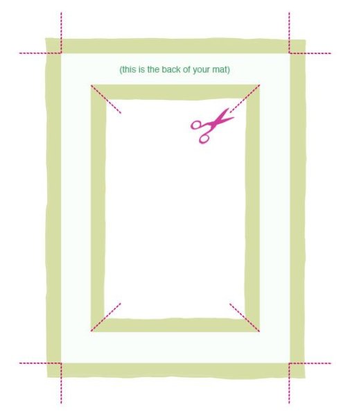 Паспарту для рисунка а4