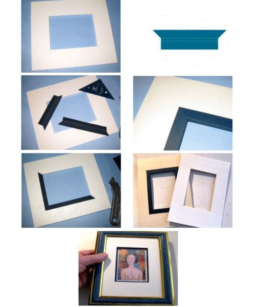 Самодельные рамки из картона