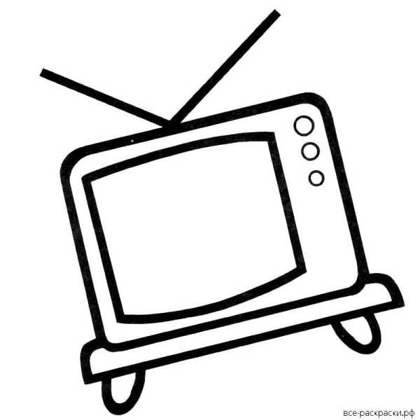 Рисование телевизор