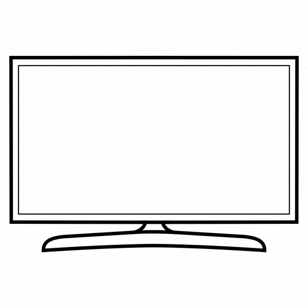 Раскраска телевизор