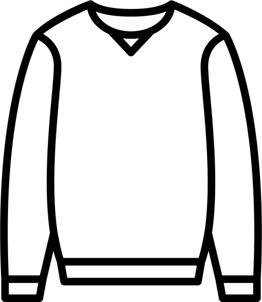Свитер трафарет