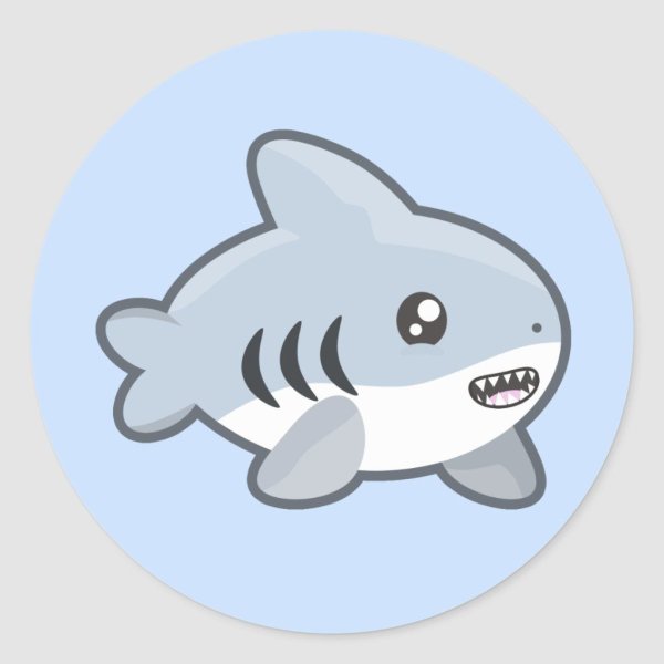 Наклейки акула из Икеи