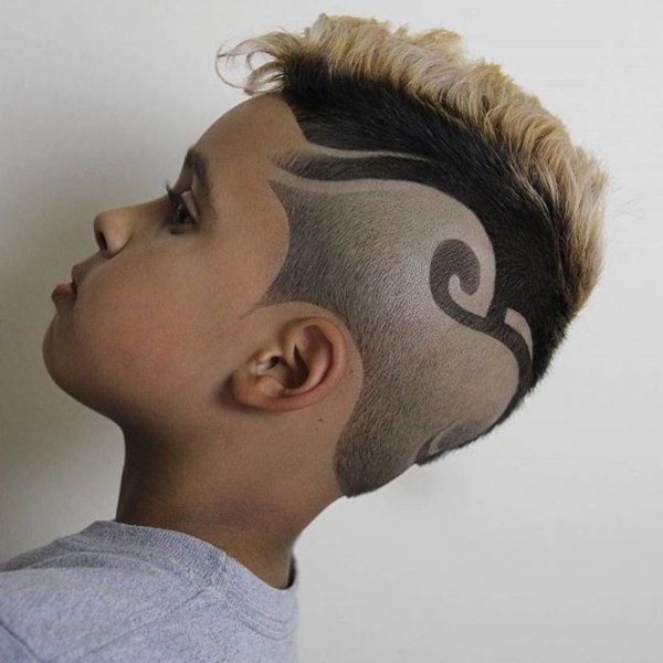 Самые необычные прически для мальчиков