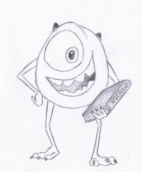 Майк Вазовский рисунок