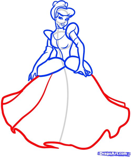 Уроки рисования принцесс