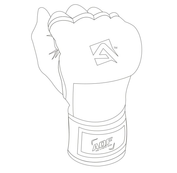 UFC перчатки вектор