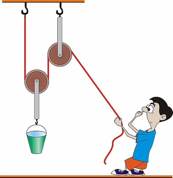 Рычаг иллюстрация