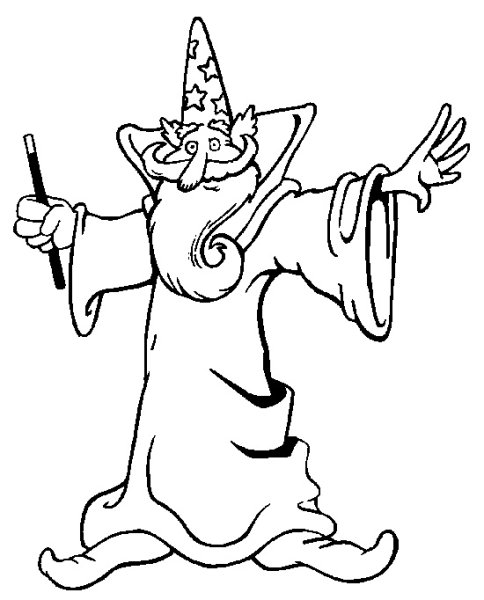 Раскраски подарки волшебника